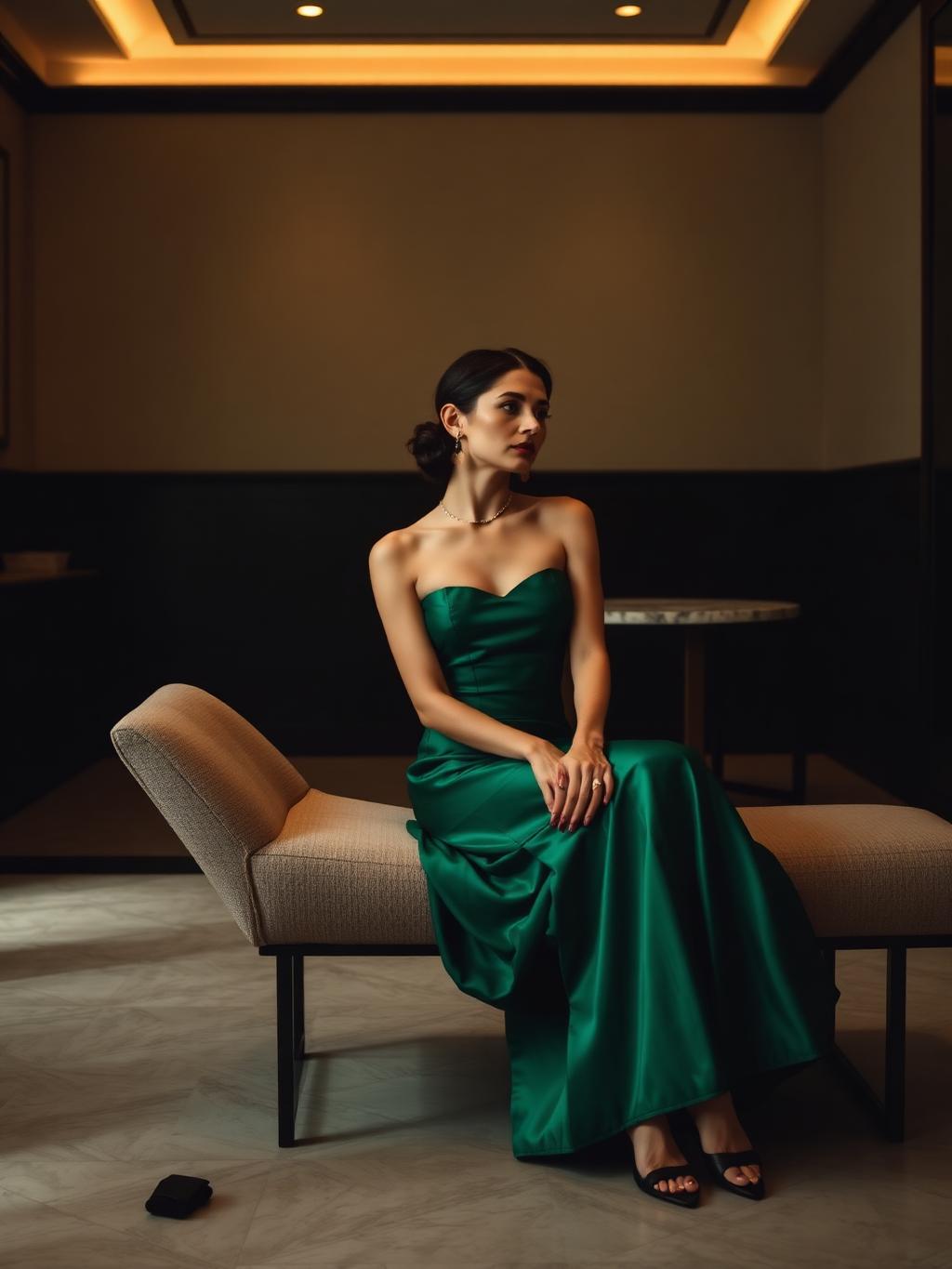 Rosewood — vestido de cocktail en atelier